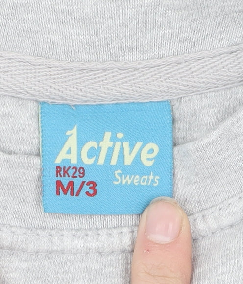 Active Sweats Unisex Grey Medium Game of Thrones Sweatshirt