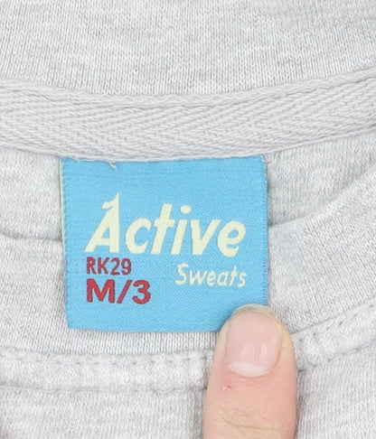 Active Sweats Unisex Grey Medium Game of Thrones Sweatshirt