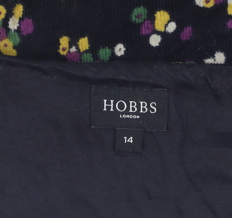 Hobbs Women's Floral Skirt, Size 14, Multicoloured