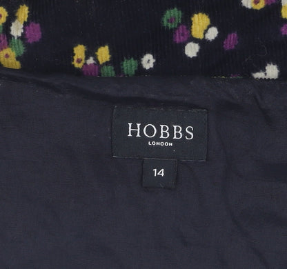 Hobbs Women's Floral Skirt, Size 14, Multicoloured