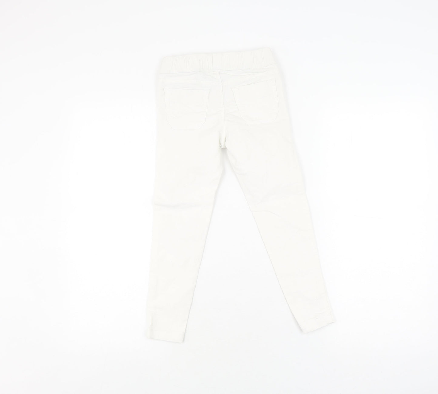 Tommy Hilfiger Girls White Jegging Trousers, Size 5, Slim Fit