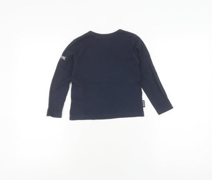 Regatta Unisex Kids Blue Graphic T-Shirt 3-4 Years