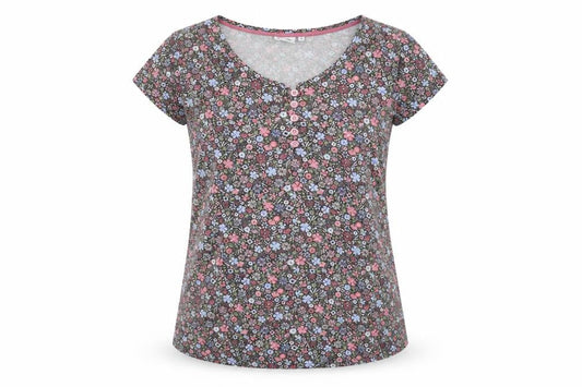Animal Women’s Multicoloured Floral Blouse Size 8