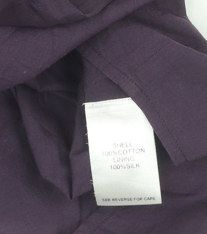 Jigsaw Women's Purple A-Line Dress, Size 8