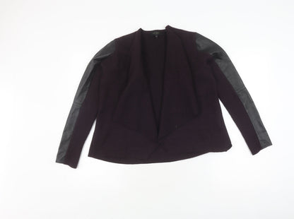Womens UK Size 6 Ted Baker Purple Cardigan Jumper