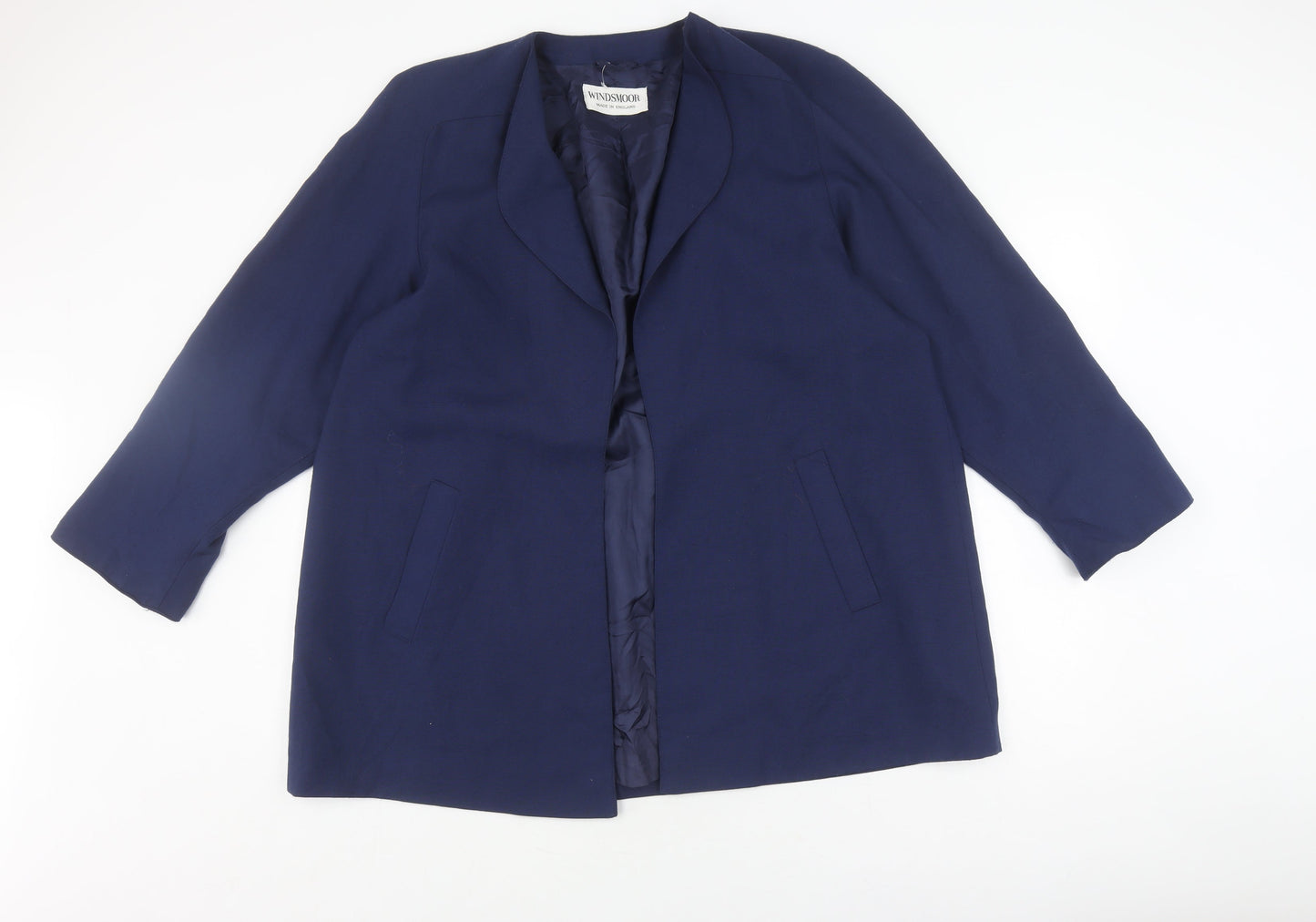 Womens UK Size 10 Windsmoor Blue Basic Jacket