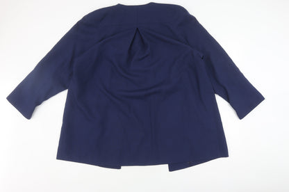 Womens UK Size 10 Windsmoor Blue Basic Jacket