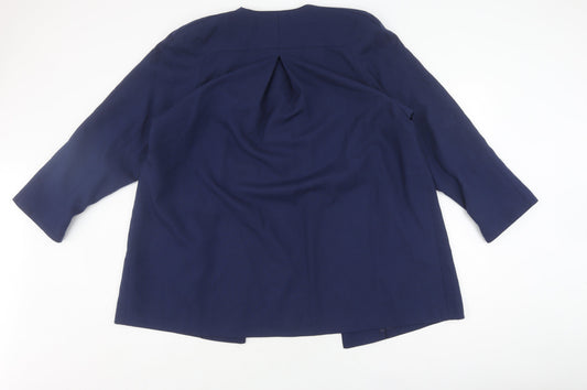 Womens UK Size 10 Windsmoor Blue Basic Jacket