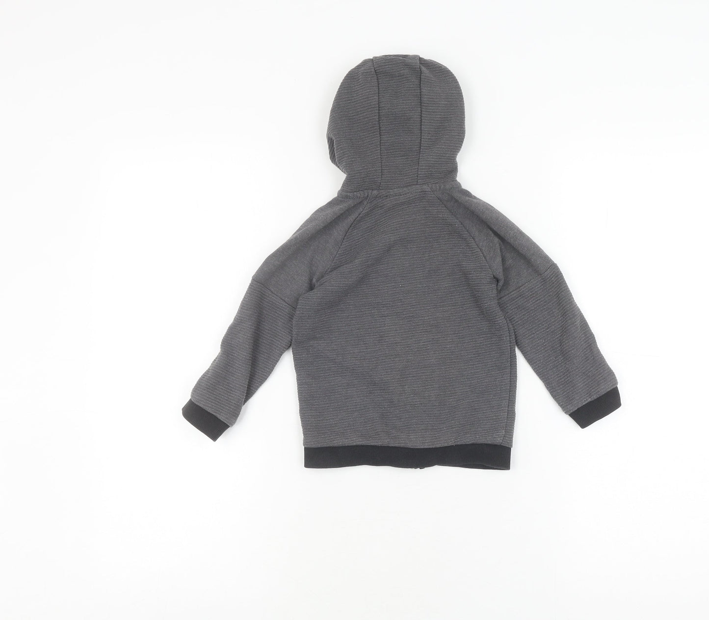 Batman Boys Grey Full Zip Hoodie 2-3 Years