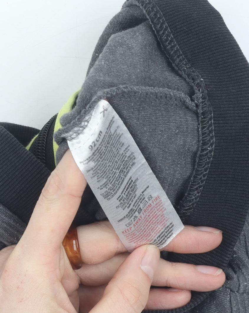Batman Boys Grey Full Zip Hoodie 2-3 Years