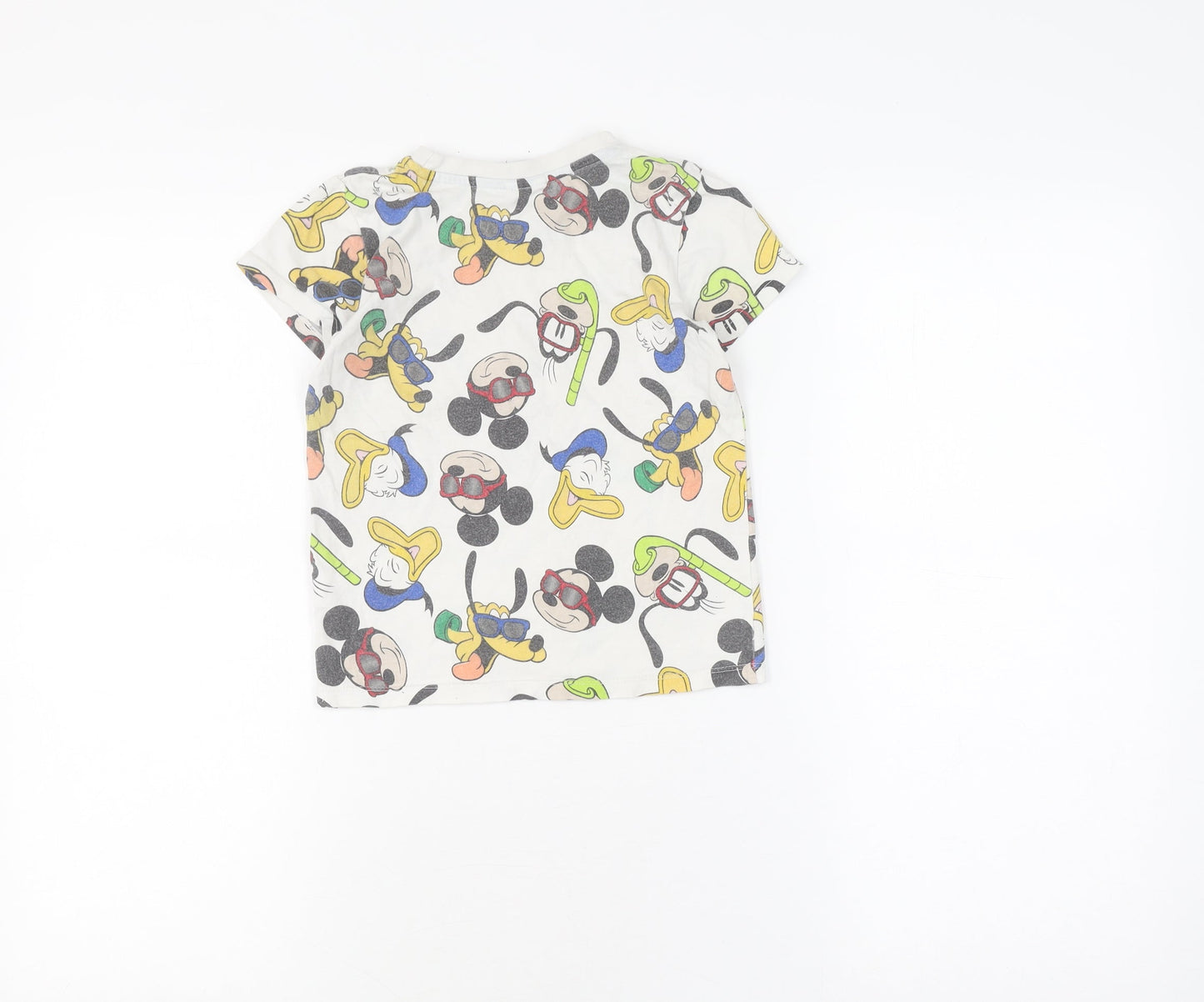 Disney Boys Multicoloured Cartoon T-Shirt, Size 5 Years
