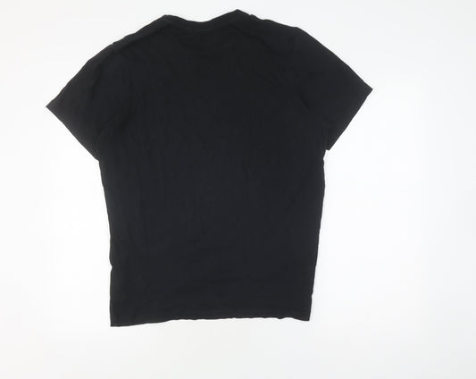 Nike Men's Black M Short Sleeve Crew Neck T-Shirt