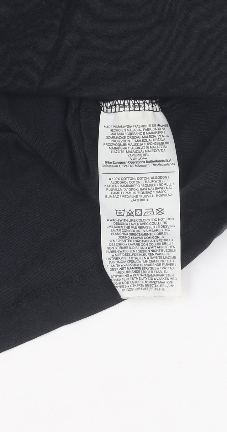 Nike Men's Black M Short Sleeve Crew Neck T-Shirt