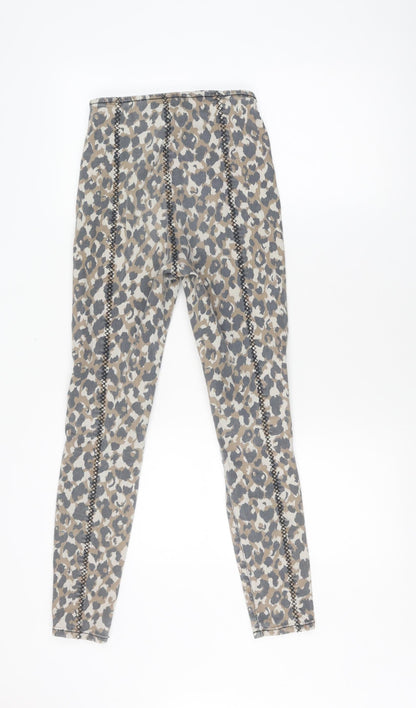 ASOS Girls Multicoloured Animal Print Trousers Size 6