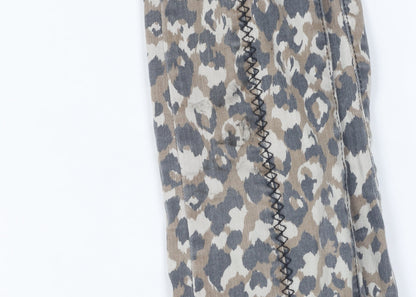 ASOS Girls Multicoloured Animal Print Trousers Size 6
