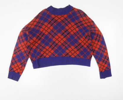 Forever 21 Men's Multicoloured Argyle Pullover M
