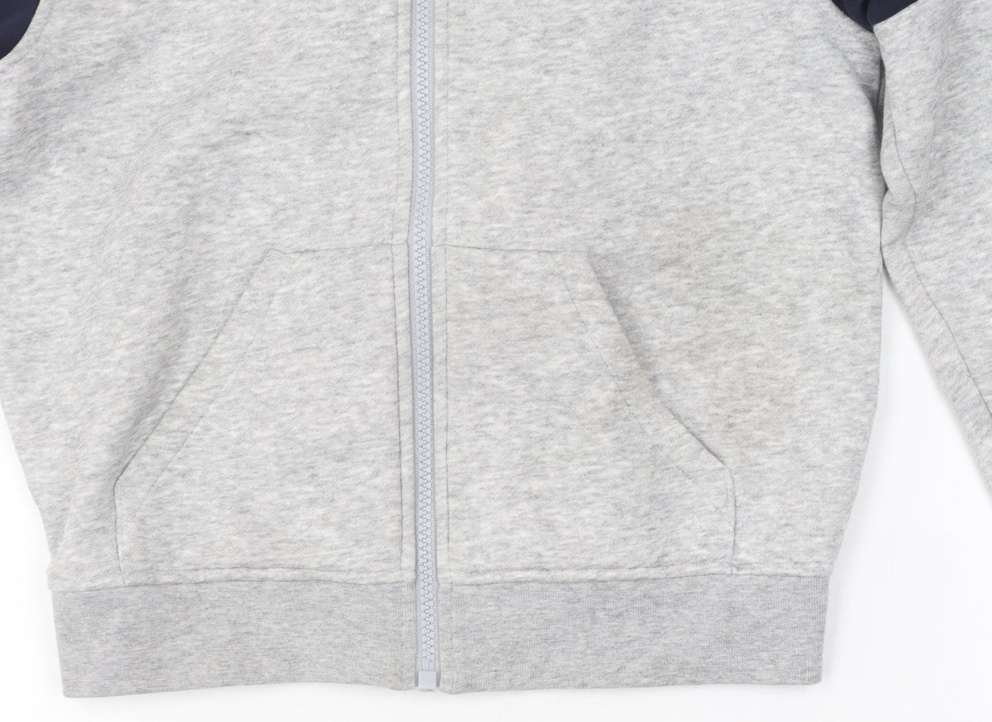 Lacoste Boys Grey Full Zip Hoodie - Size 10