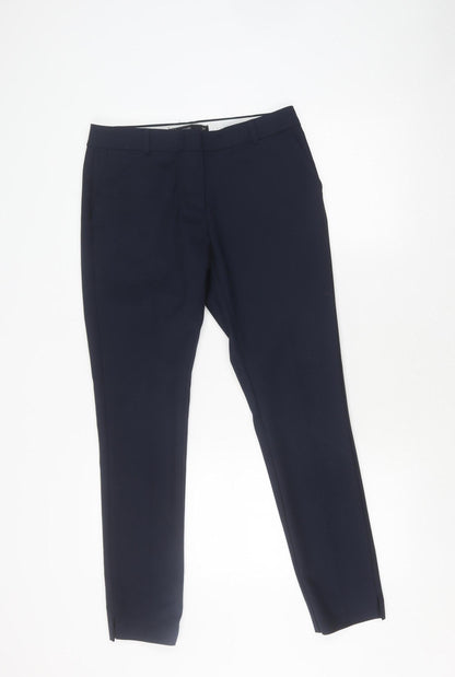 Cortelle Women's Blue Straight Trousers Size 10