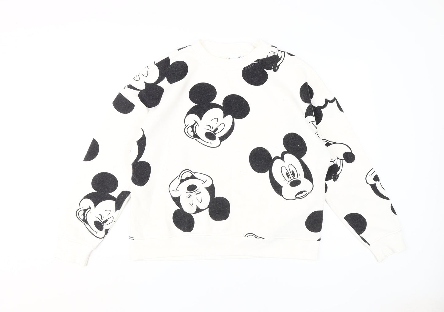 Womens UK Size M Disney White Pullover Sweatshirt