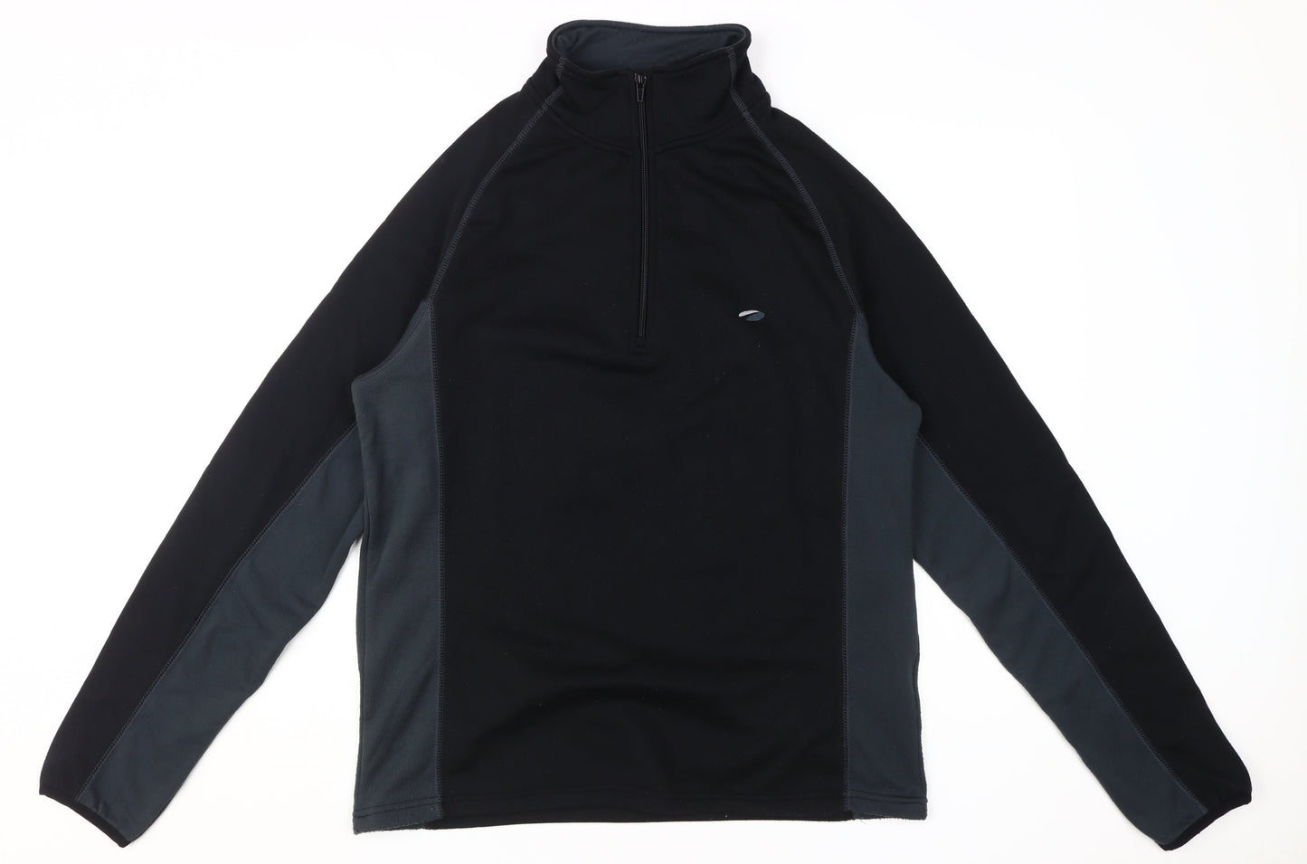 Mens UK Size L Mountain Life Black Pullover Sweatshirt