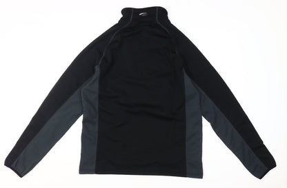Mens UK Size L Mountain Life Black Pullover Sweatshirt