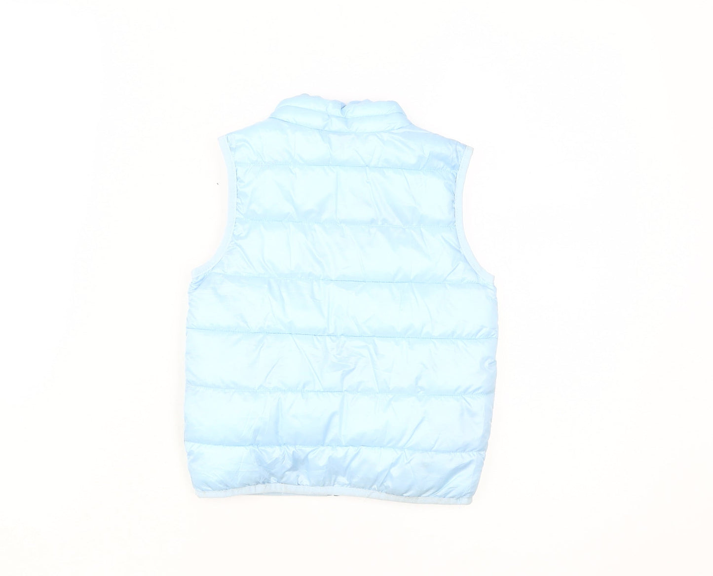 Peppa Pig Boys Blue Puffer Jacket 2-3 Years Quilted Lined