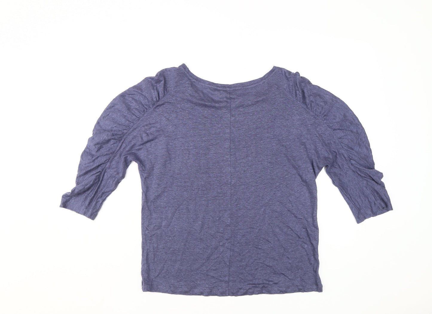 Womens UK Size 12 Phase Eight Blue Jersey T-Shirt