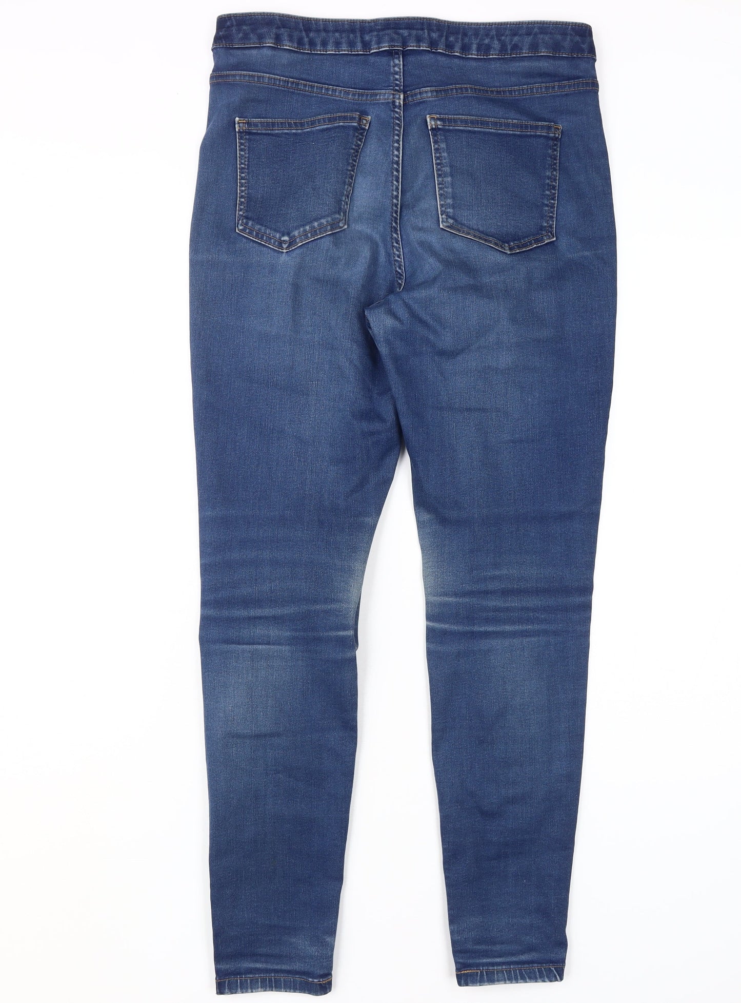 Womens UK Size 12 Marks and Spencer Regular Fit Skinny Blue Jeans