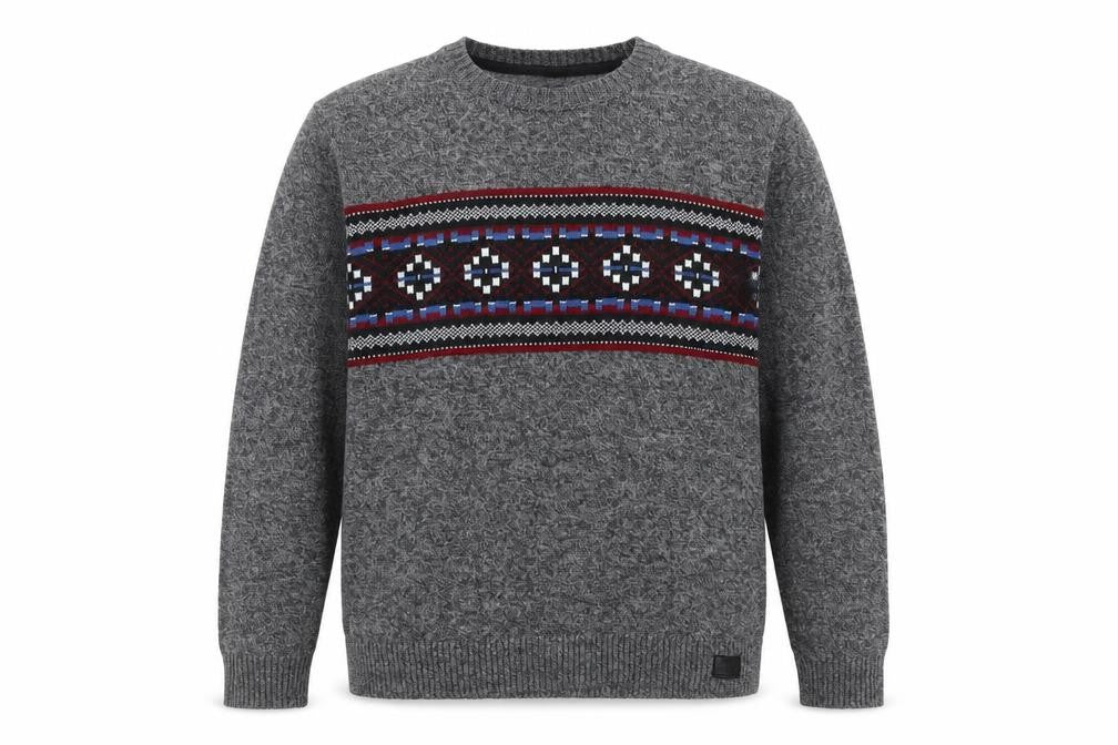 Mens UK Size L Hollister Grey Pullover Jumper