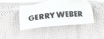 Womens UK Size 16 Gerry Weber Grey Basic Tank