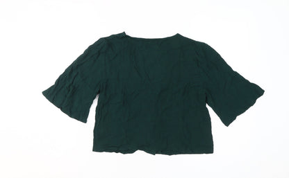 Urban Outfitters Women's Green Blouse, Size S