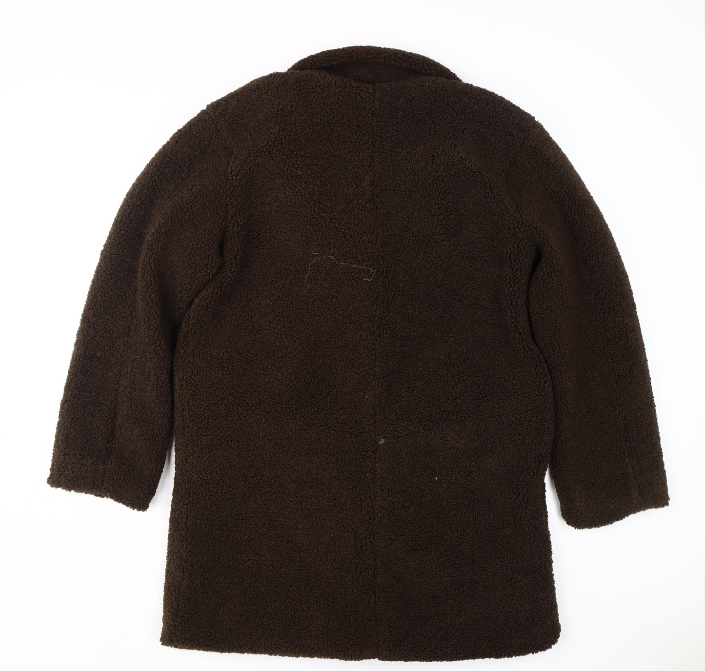 Womens UK Size M Brave Soul Brown Overcoat