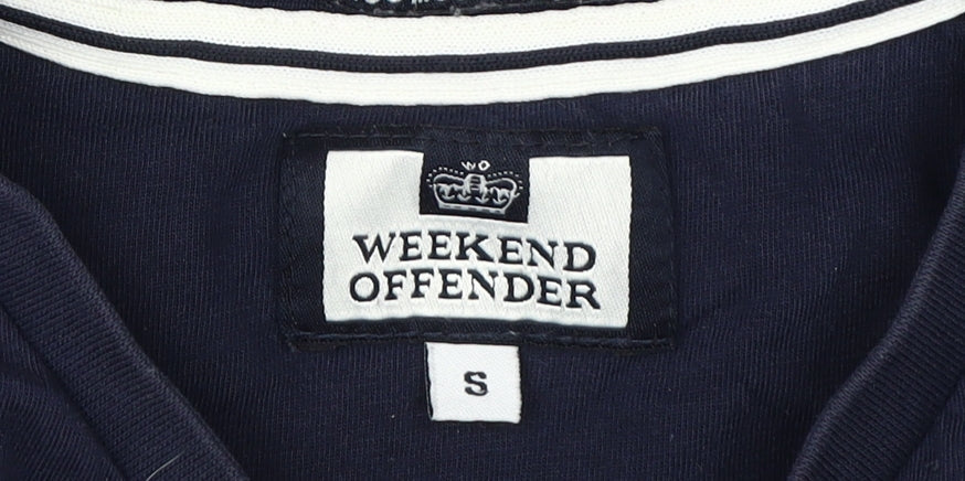 Weekend Offender Men's Blue S Logo T-Shirt