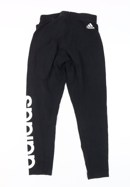 Womens UK Size S adidas   Black Leggings