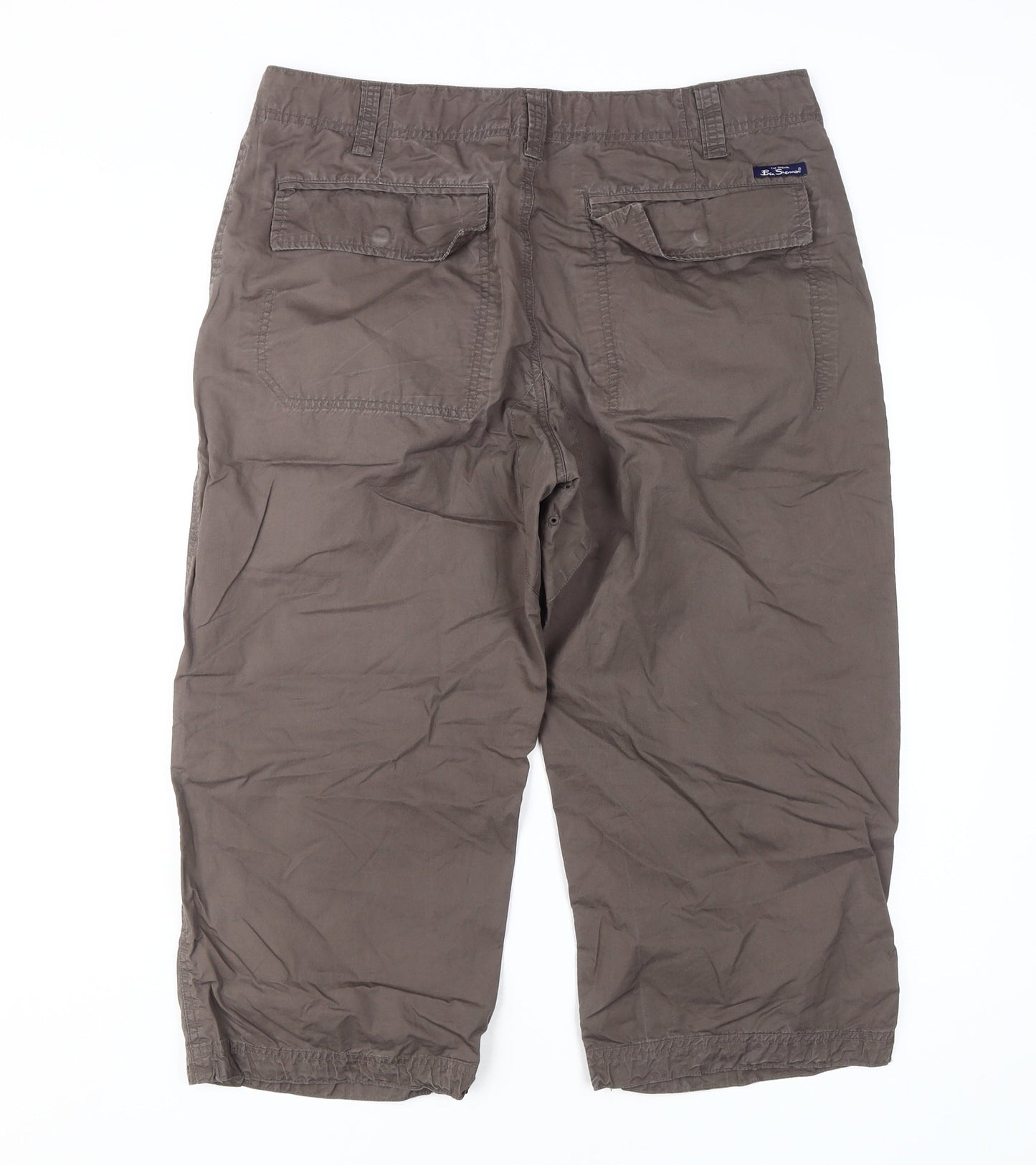 Mens UK Size S Ben Sherman   Brown Trousers