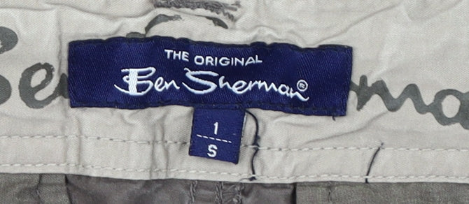Mens UK Size S Ben Sherman   Brown Trousers