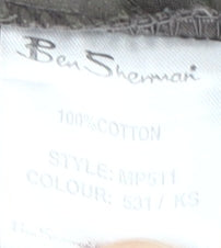 Mens UK Size S Ben Sherman   Brown Trousers