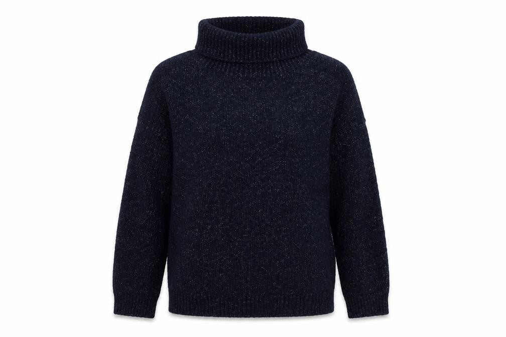 Womens UK Size S Caroll Black Pullover Jumper