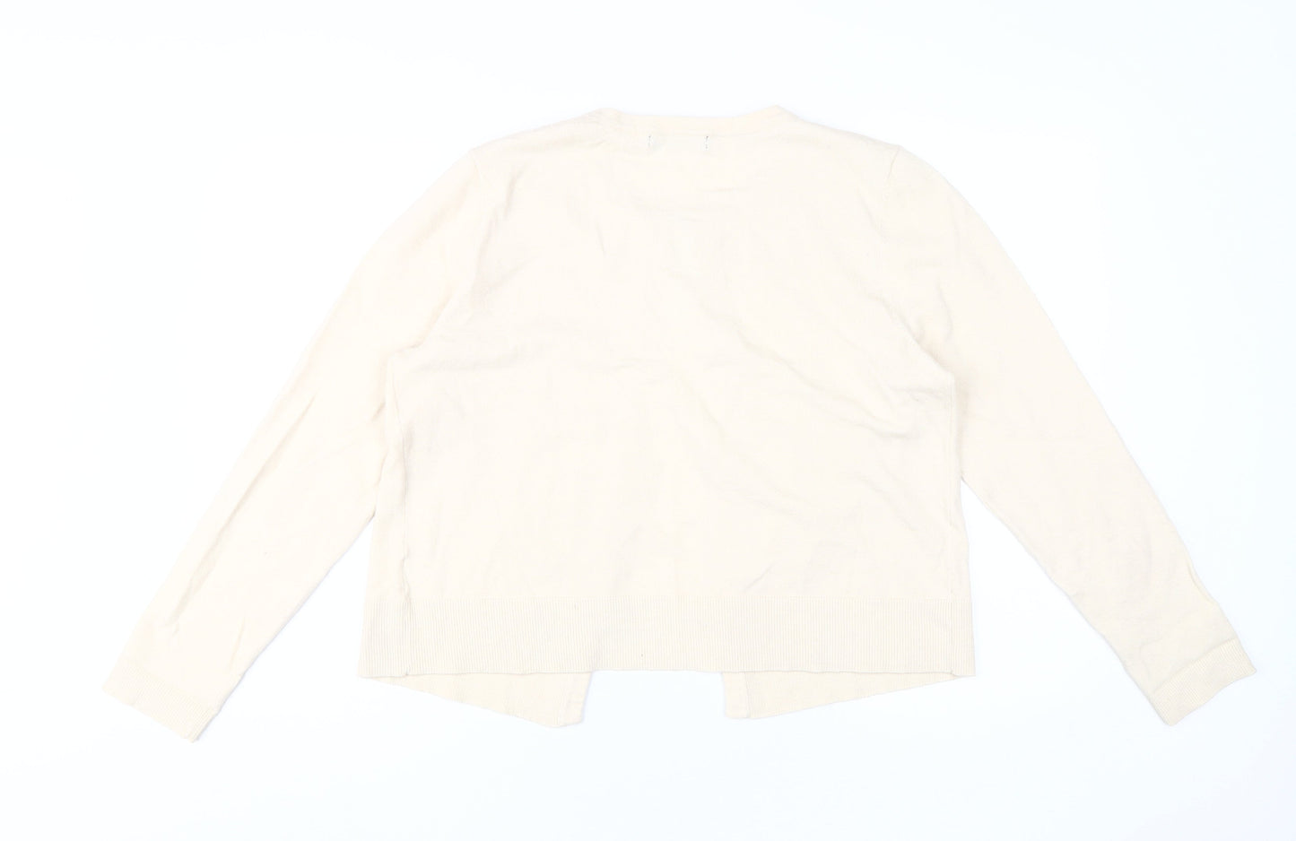 David Emanuel Women's Ivory Cardigan M