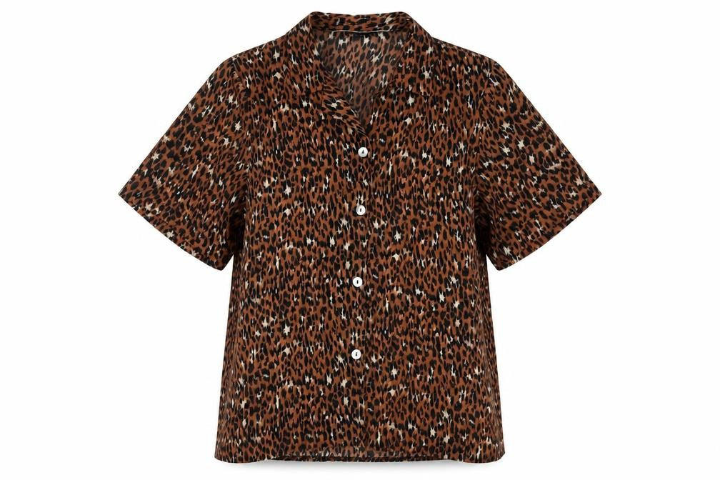 Womens UK Size 14 The Collection Brown  Button-Up