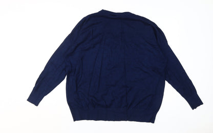 Womens UK Size 20/22 Capsule Blue Pullover Jumper