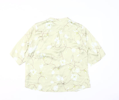 Womens UK Size 14 Eastex Green  Blouse