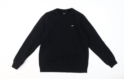 Unisex Adults UK Size XS MP Black Pullover Sweatshirt