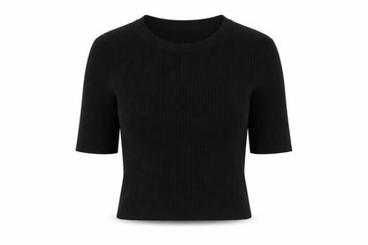 Womens UK Size 10 Seraphine Black Basic Knit
