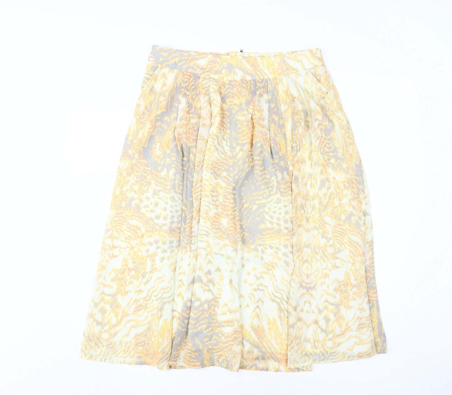 Womens UK Size 10 Reiss A-Line Chiffon Skirt