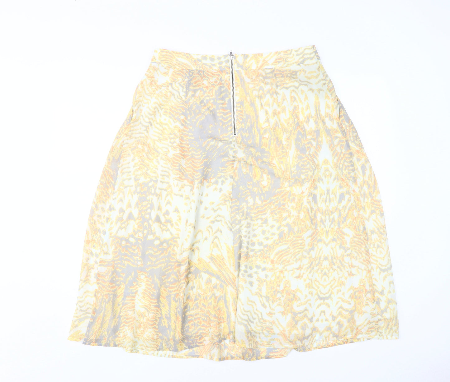 Womens UK Size 10 Reiss A-Line Chiffon Skirt