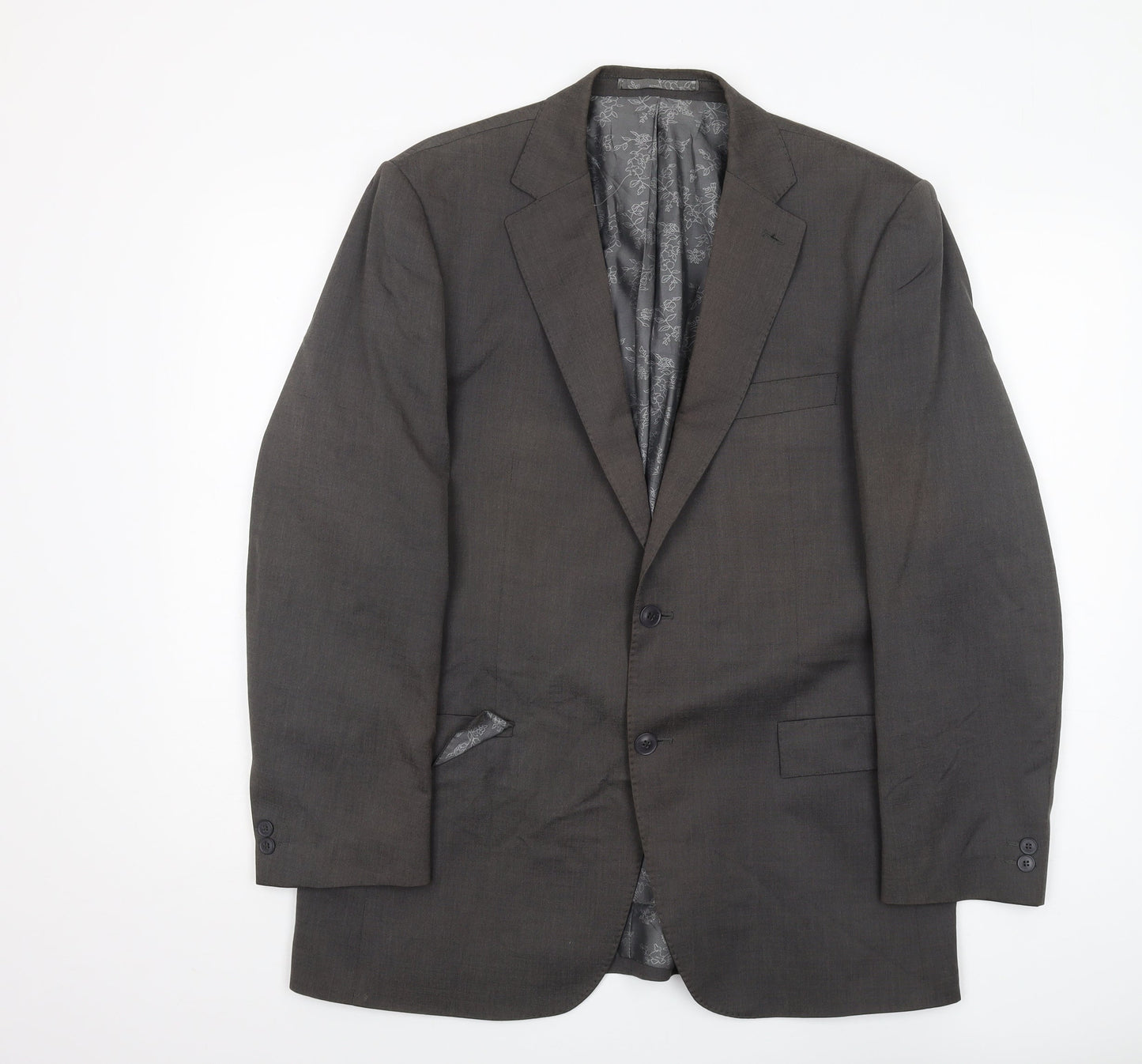 Mens UK Size 40 Pierre Cardin Regular Grey Suit Jacket