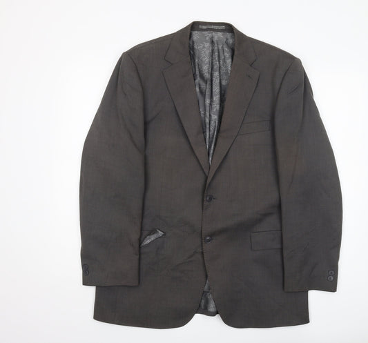Mens UK Size 40 Pierre Cardin Regular Grey Suit Jacket