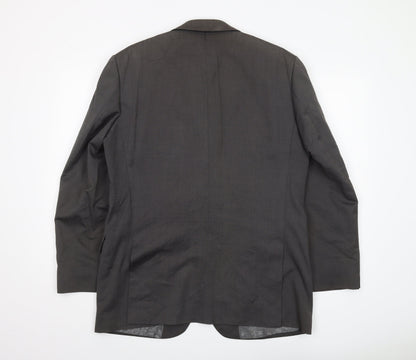 Mens UK Size 40 Pierre Cardin Regular Grey Suit Jacket