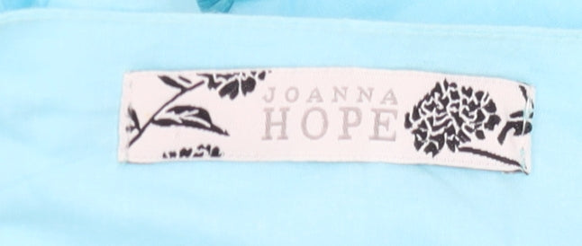 Womens UK Size 28 Joanna Hope Blue  Blouse